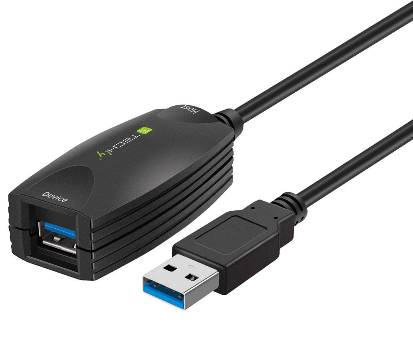 Startech Extensor USB 3.0 - USB 3.0 SuperSpeed 15cm Negro - Cable USB